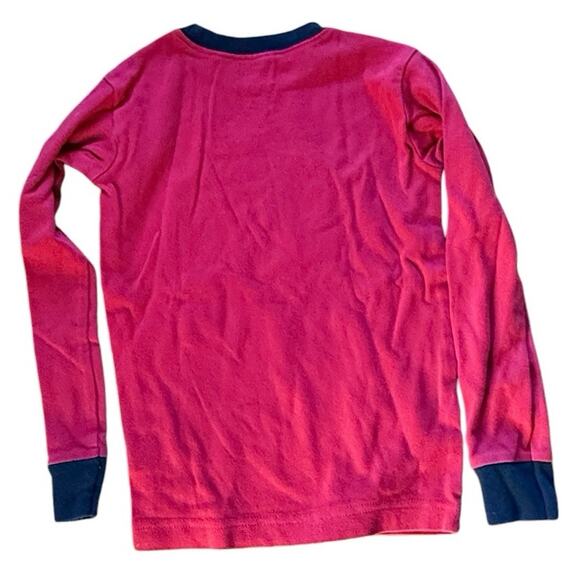 LazyOne Boys Red/Black Moose Long Sleeve/Pants Pajama Set - 8 - Picture 3 of 8